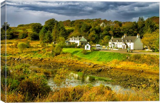 The Isle of Seil Canvas Print by Gilbert Hurree
