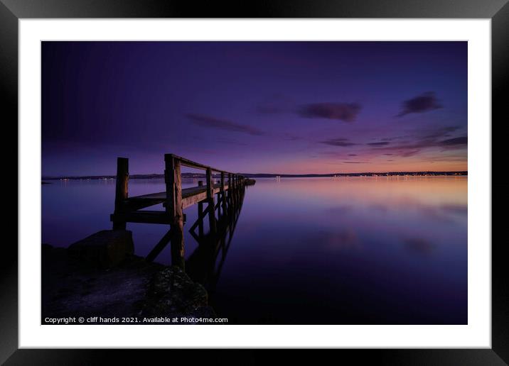 endless pier Framed Mounted Print by Scotland's Scenery