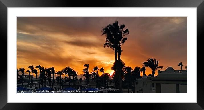 Outdoor paradise  Framed Mounted Print by M. J. Photography