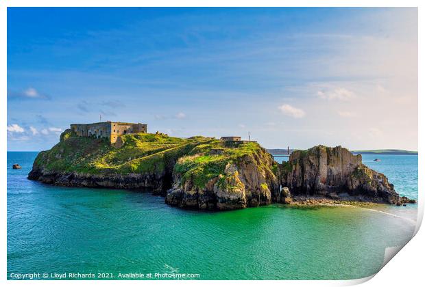 St Catherines Island Print by Lloyd Richards