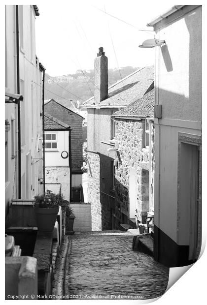 St Ives Street Print by Mark ODonnell