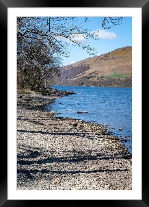 Loch Earn, Scotland Framed Mounted Print by Graham Dobson