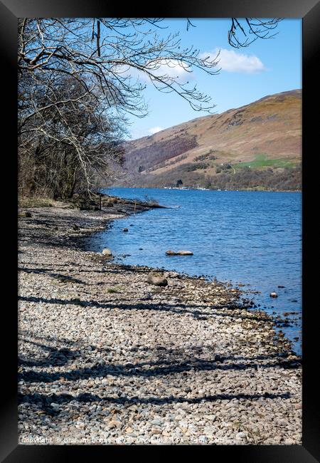 Loch Earn, Scotland Framed Print by Graham Dobson