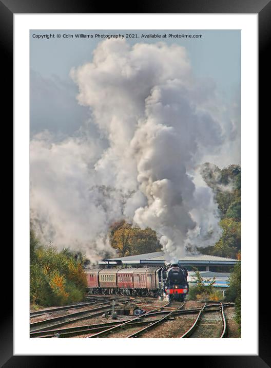  Black 5 Steam Engines LMS Stanier Class 5 4 6 0 Framed Mounted Print by Colin Williams Photography