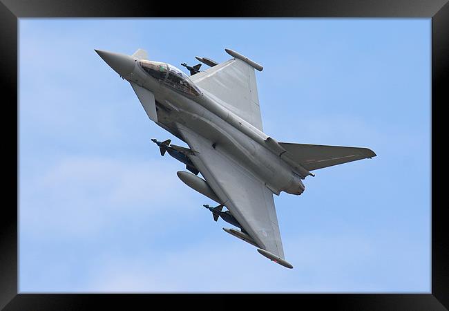 Eurofighter Typhoon Tarnish 5 Framed Print by Oxon Images