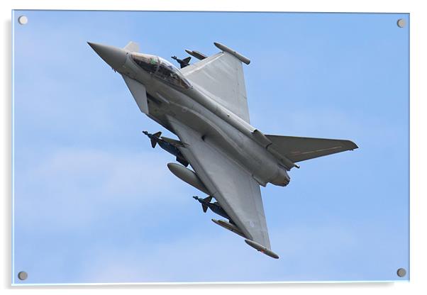 Eurofighter Typhoon Tarnish 5 Acrylic by Oxon Images