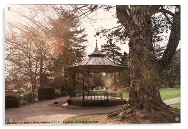The Bandstand Acrylic by Paul Harwood-Browne