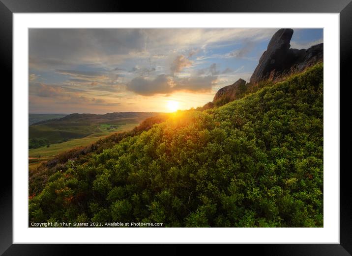 Ramshaw Rocks 14.0 Framed Mounted Print by Yhun Suarez