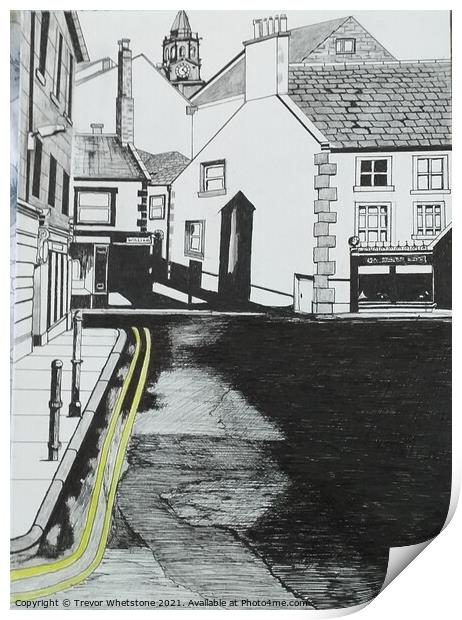Jaylours of Berwick on Tweed Print by Trevor Whetstone