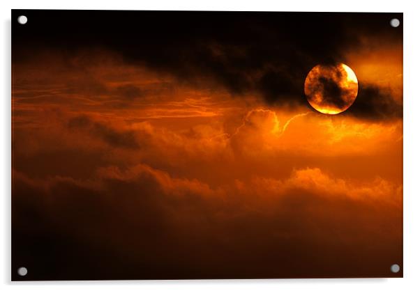Eclipse Acrylic by Andrew Paranavitana