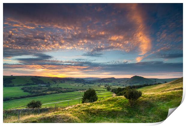 Chrome and Parkhouse. Print by Bill Allsopp