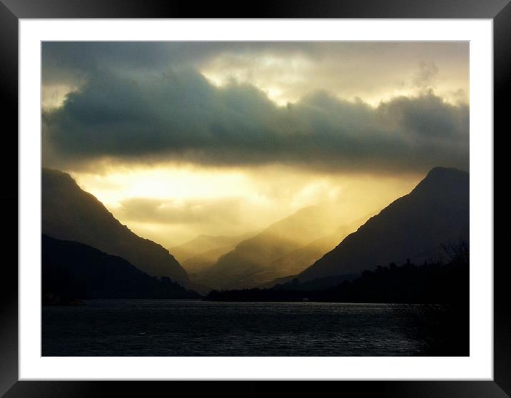 Moody Morning Framed Mounted Print by Ian Tomkinson