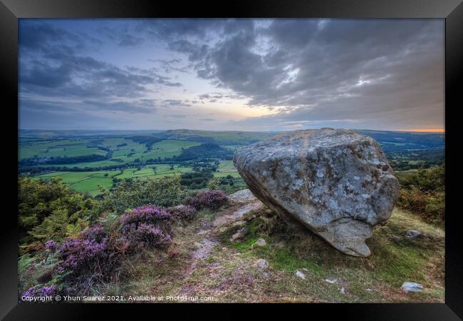 Baslow Edge 21.0 Framed Print by Yhun Suarez