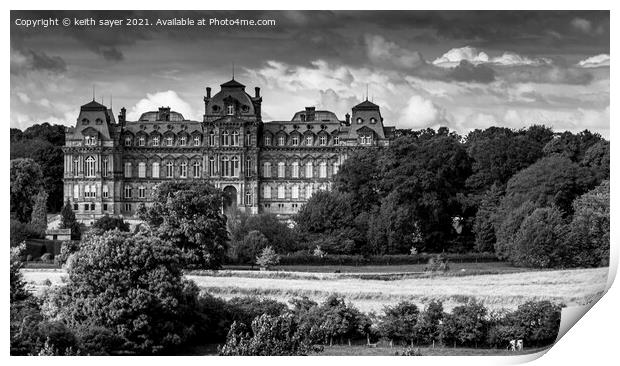 Bowes Museum Print by keith sayer