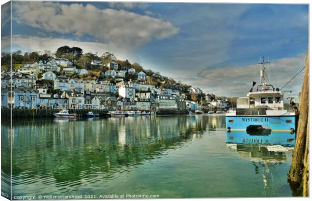 The Mystique Of Looe. Canvas Print by Neil Mottershead