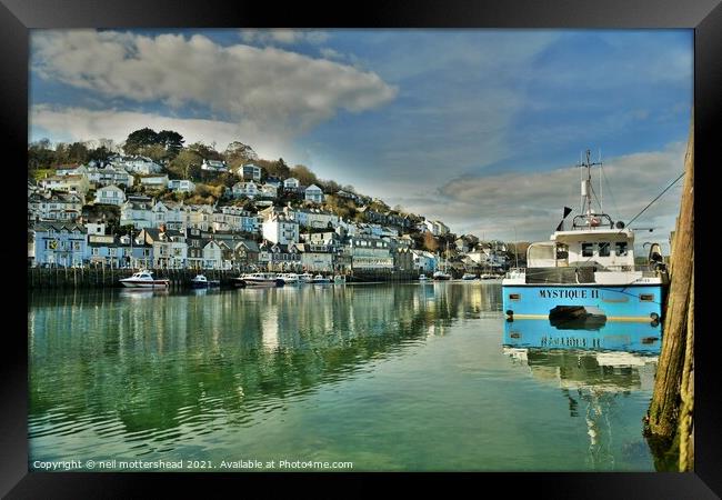 The Mystique Of Looe. Framed Print by Neil Mottershead