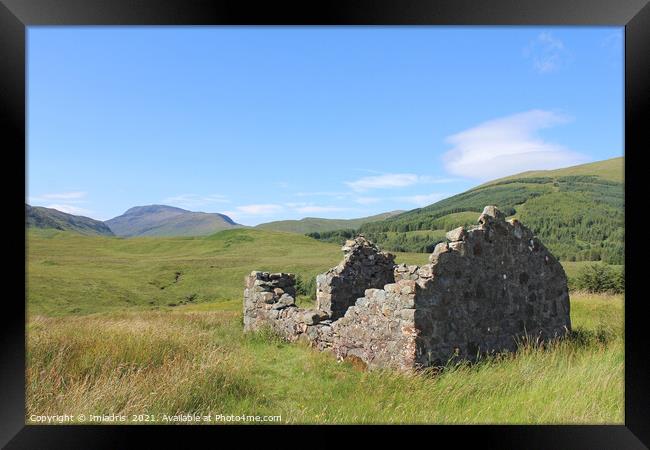 Glen More, Isle of Mull, Scotland Framed Print by Imladris 