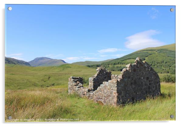 Glen More, Isle of Mull, Scotland Acrylic by Imladris 