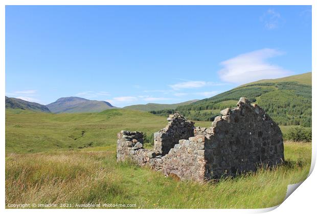 Glen More, Isle of Mull, Scotland Print by Imladris 