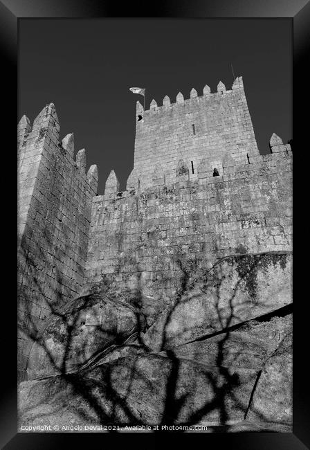 Medieval Castle of Guimaraes 2 Framed Print by Angelo DeVal