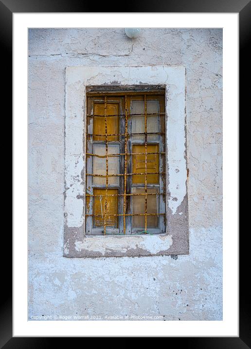 Windows Framed Mounted Print by Roger Worrall