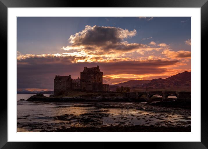 Eilean Donan Castle Framed Mounted Print by chris smith