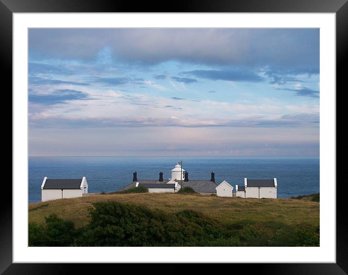 Anvil Point Lighthouse, Swanage, Dorset Framed Mounted Print by Hayley Maxwell-Keys