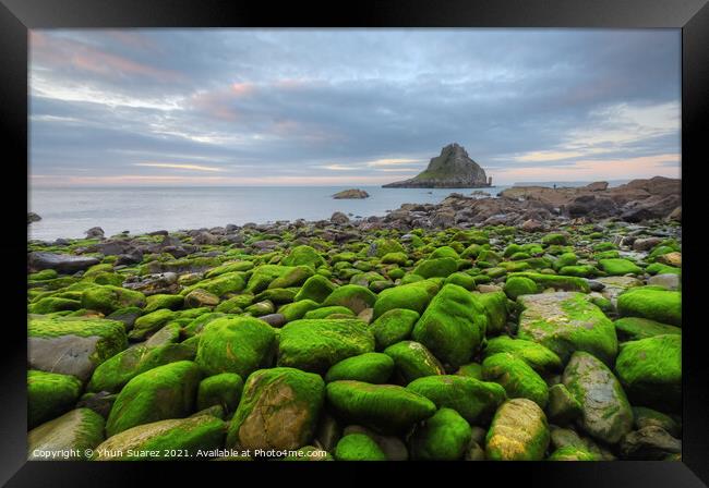 Thatcher Rock 1.0 Framed Print by Yhun Suarez