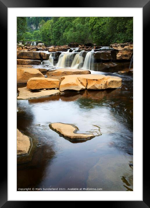 Wain Wath Force Framed Mounted Print by Mark Sunderland