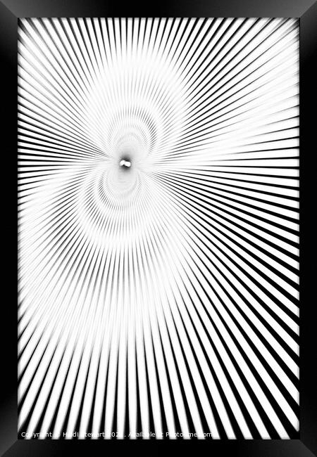Abstract Design Framed Print by Heidi Stewart