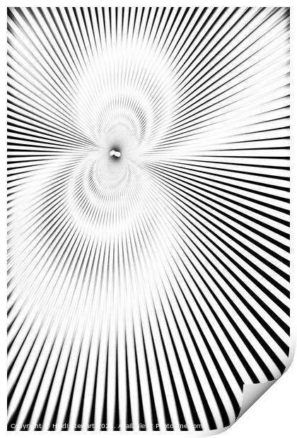 Abstract Design Print by Heidi Stewart