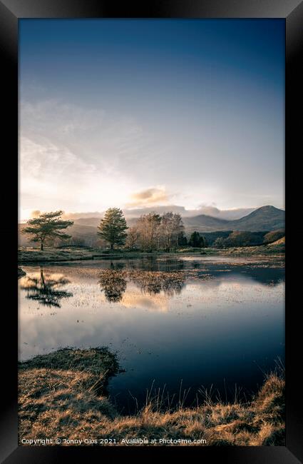 Portrait shot of Kelly Hall Tarn Framed Print by Jonny Gios