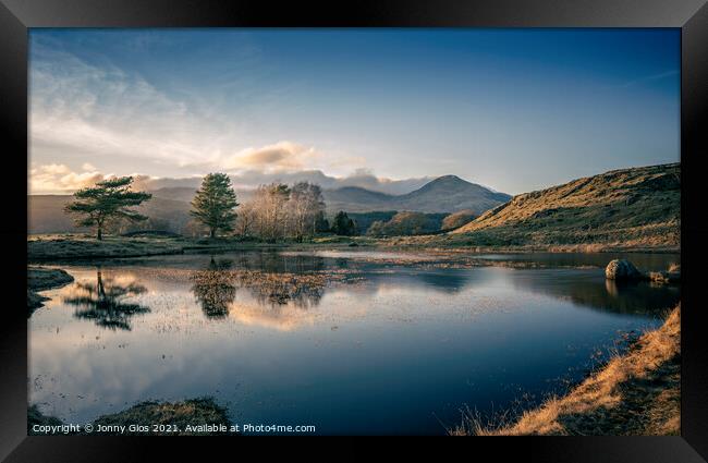 Reflections of Kelly  Framed Print by Jonny Gios