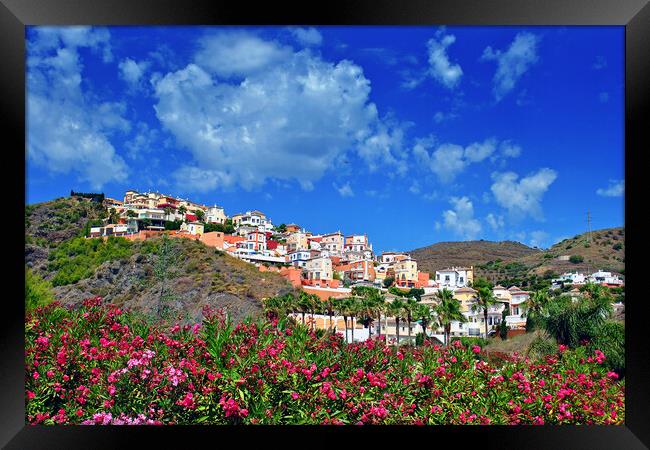 Torrox Costa Del Sol Andalusia Spain Framed Print by Andy Evans Photos