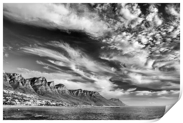 12 Apostles South Africa Landscape 2 Print by Neil Overy