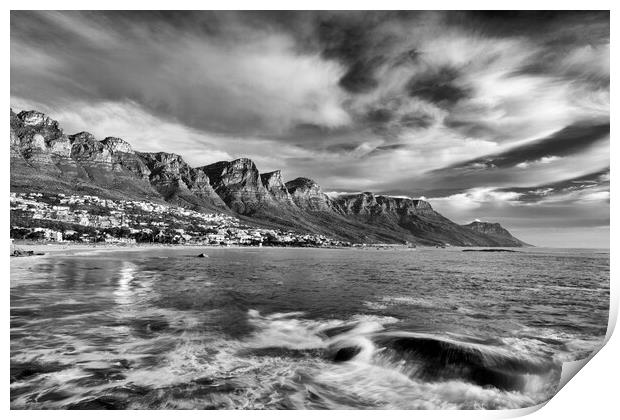 12 Apostles South Africa Landscape 1 Print by Neil Overy