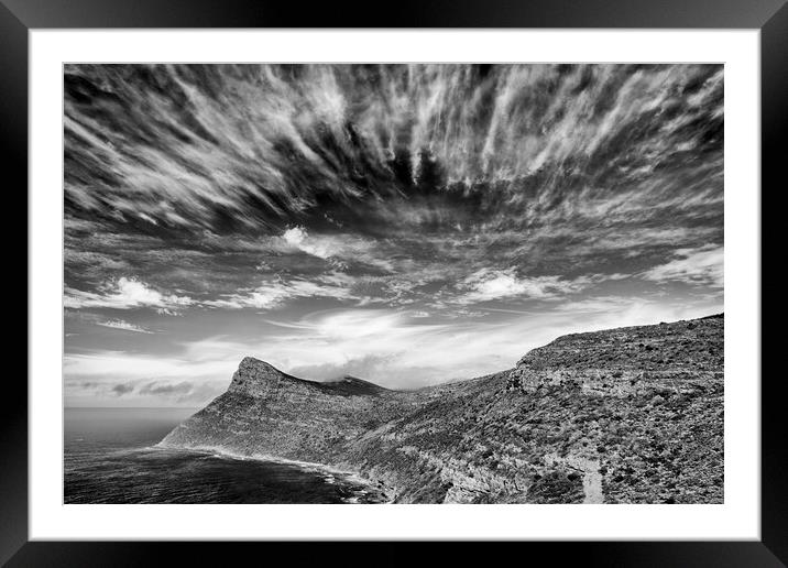 False Bay, South Africa, Landscape 2 Framed Mounted Print by Neil Overy