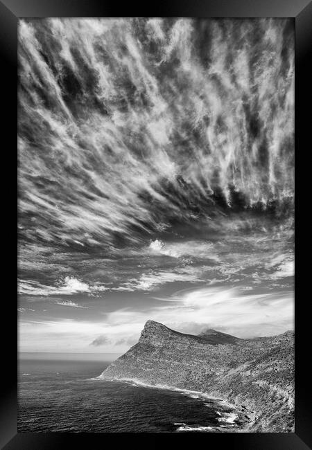 False Bay, South Africa, Landscape 2 Framed Print by Neil Overy