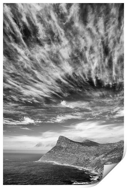 False Bay, South Africa, Landscape 2 Print by Neil Overy