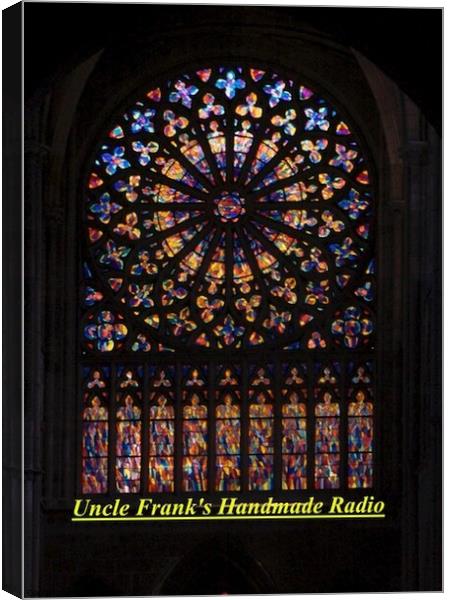 Uncle Frank's Handmade Radio Canvas Print by Elf Evans