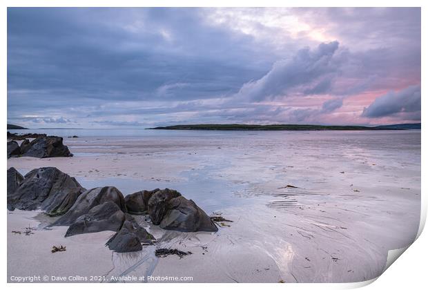 Narin Beach, Co Donegal, Ireland Print by Dave Collins