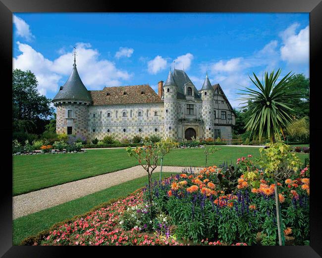 CHATEAU ST GERMAIN DE LIVET,  Framed Print by Philip Enticknap