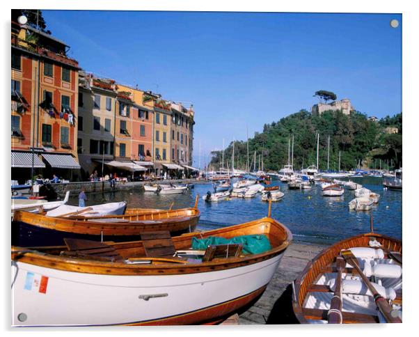 PORTOFINO Acrylic by Philip Enticknap