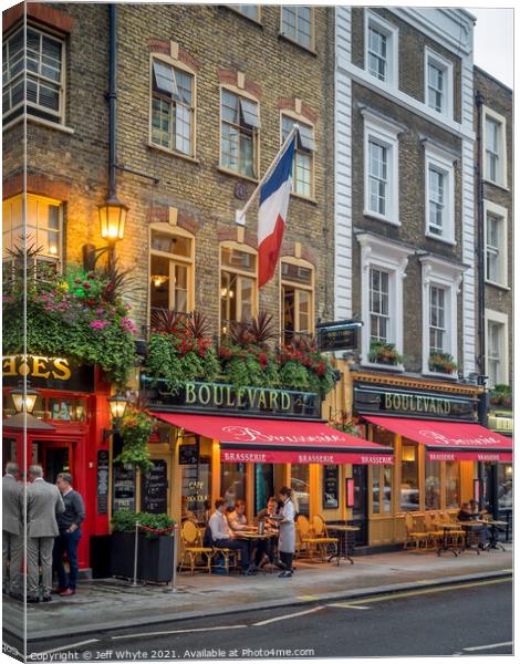 London pubs Canvas Print by Jeff Whyte