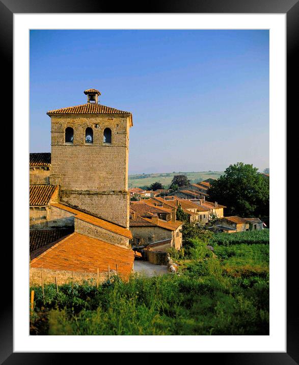 Village of Santillana Del - Mar ,Cantabria  Spain   Framed Mounted Print by Philip Enticknap