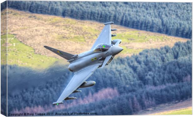 Typhoon over Wales Canvas Print by Rory Trappe