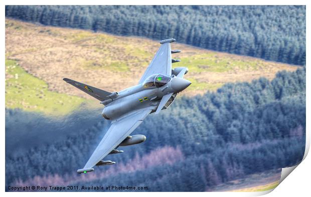 Typhoon over Wales Print by Rory Trappe