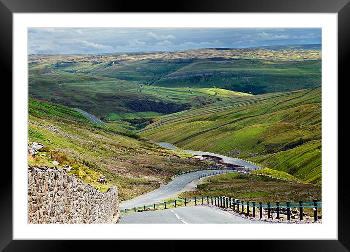 Over the moors Framed Mounted Print by Stephen Mole