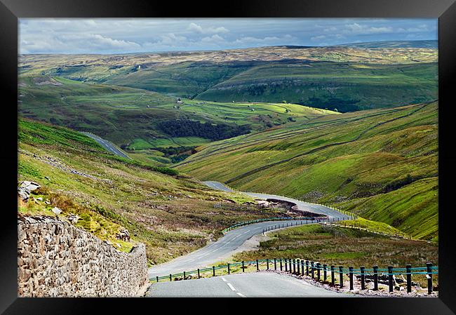 Over the moors Framed Print by Stephen Mole