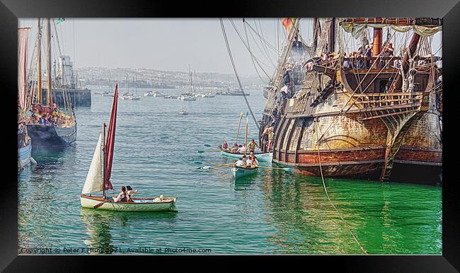 Brixham Pirates Framed Print by Peter F Hunt